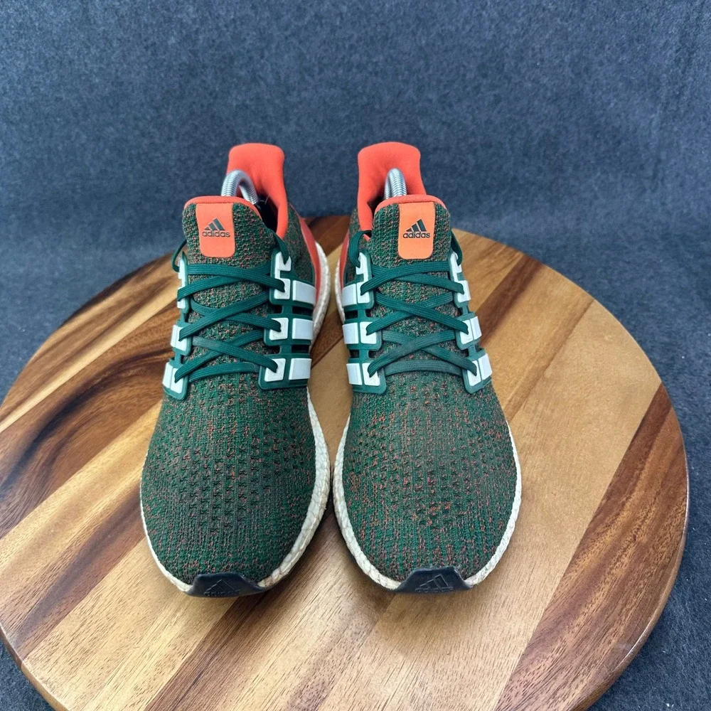 Adidas Ultra Boost 4.0 University of Miami Hurricanes UM Orange EE3702 Sz 10.5